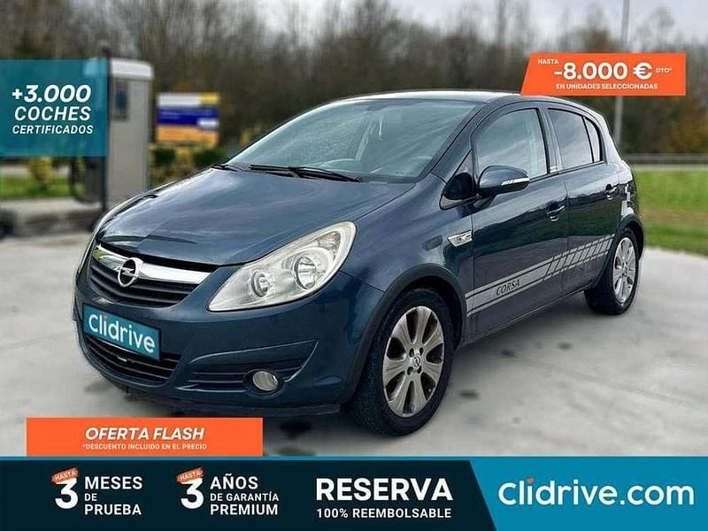 Azul Usado 2008 Opel Corsa Utilitario | 3490 € (Precio justo) - Imagen 1/3