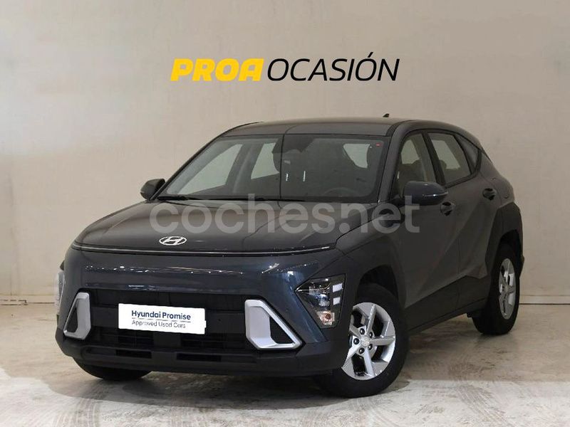 Gris / plata Usado 2024 Hyundai Kona SUV | 30.500 € - Imagen 1/3
