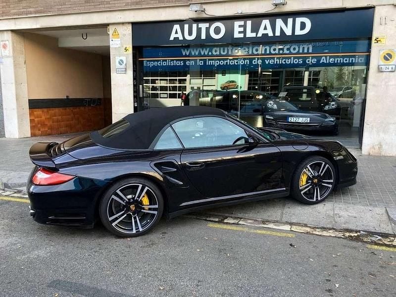 Usado Porsche 911 Turbo S Cabriolet 530 CV (389 kW) 2011 Negro Descapotable
