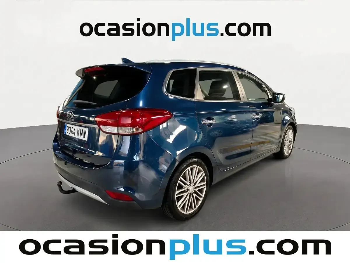 Usado Kia Carens 135 CV (99 kW) 2018 Azul Monovolumen