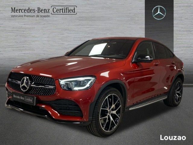 Rojo jacinto Usado 2020 Mercedes GLC200 AMG line SUV | 44.000 € (Caro) - Imagen 1/4