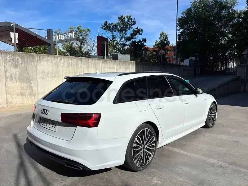 Usado Audi A6 Competition 326 CV (239 kW) 2017 Blanco Familiar