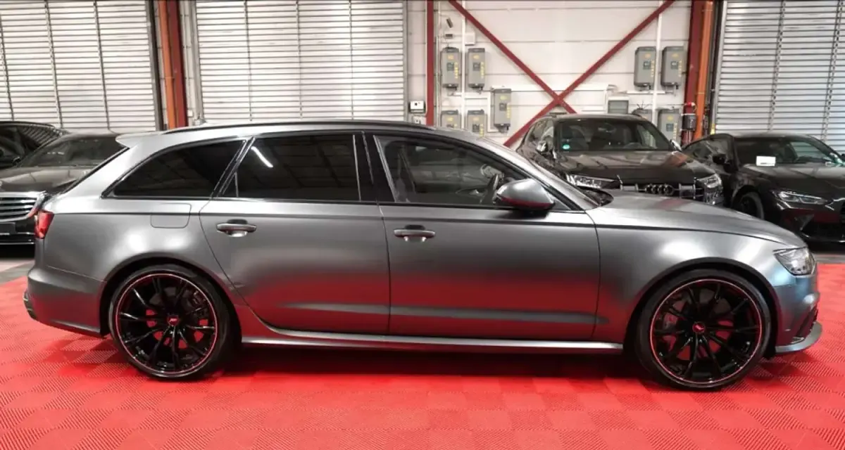 Usado Audi RS6 Performance 605 CV (444 kW) 2017 Gris Familiar