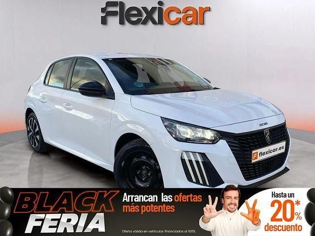 Blanco Usado 2024 Peugeot 208 Active Utilitario | 12.990 € (Buen precio) - Imagen 1/4
