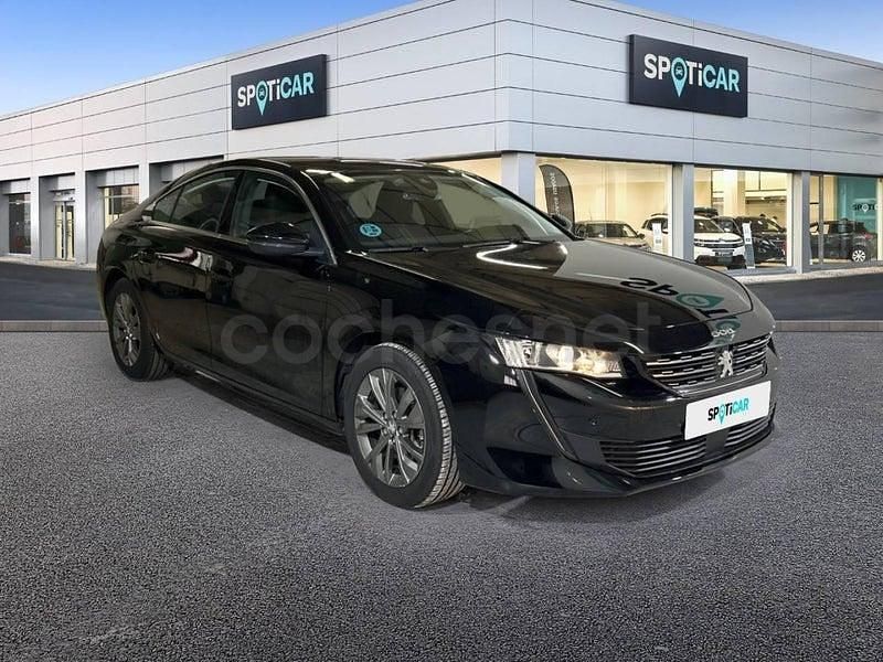 Usado Peugeot 508 Business-Line 130 CV (95 kW) 2021 Negro Berlina