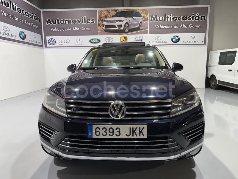 Usado VW Touareg R-line 262 CV (192 kW) 2015 Negro SUV