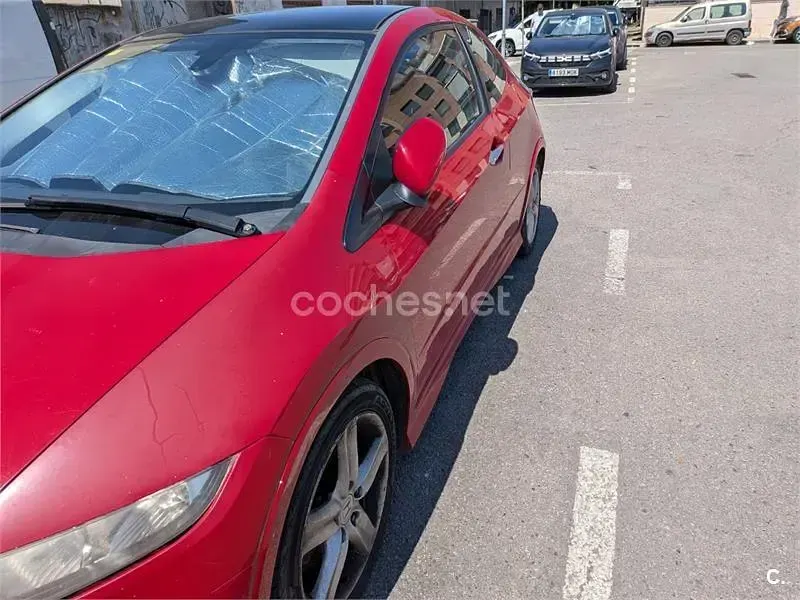 Usado Honda Civic Type S 140 CV (102 kW) 2009 Rojo Berlina