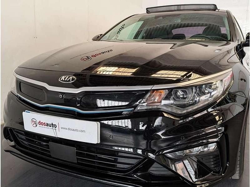 Usado Kia Optima Hybrid 205 CV (150 kW) 2020 Negro Berlina