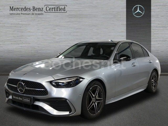 Negro Usado 2024 Mercedes C300e AMG line Berlina | 48.995 € (Super precio) - Imagen 1/4