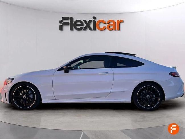 Usado Mercedes C200 184 CV (135 kW) 2022 Blanco Coupe