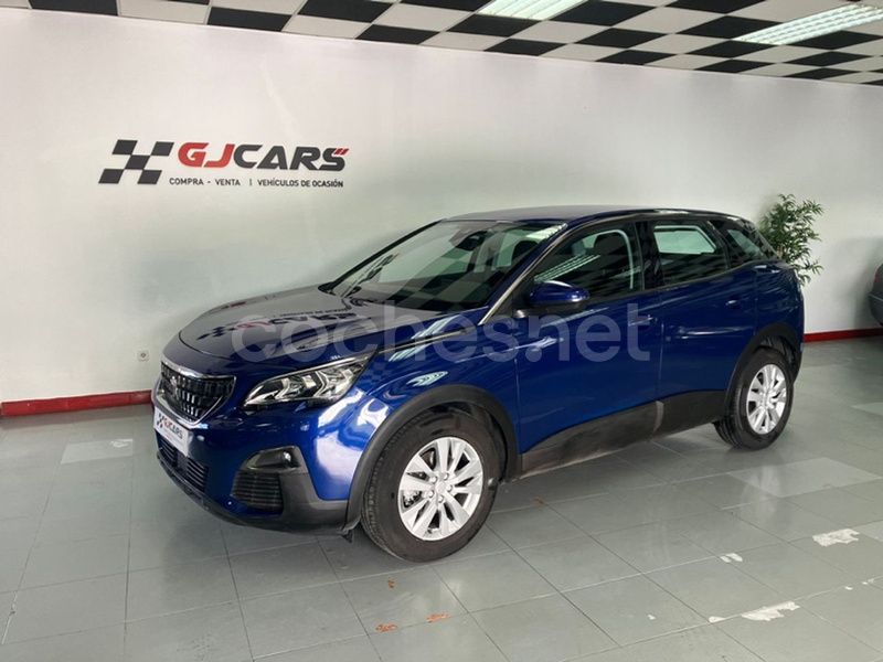 Azul Usado 2019 Peugeot 3008 Active SUV | 17.900 € (Precio justo) - Imagen 1/4