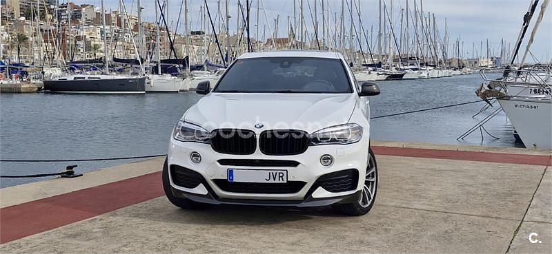 Blanco Usado 2016 BMW X6 M Performance SUV | 39.900 € (Caro) - Imagen 1/4