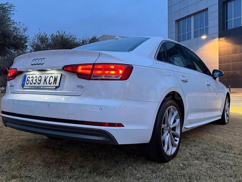 Usado Audi A4 S-Line 150 CV (110 kW) 2017 Blanco Berlina