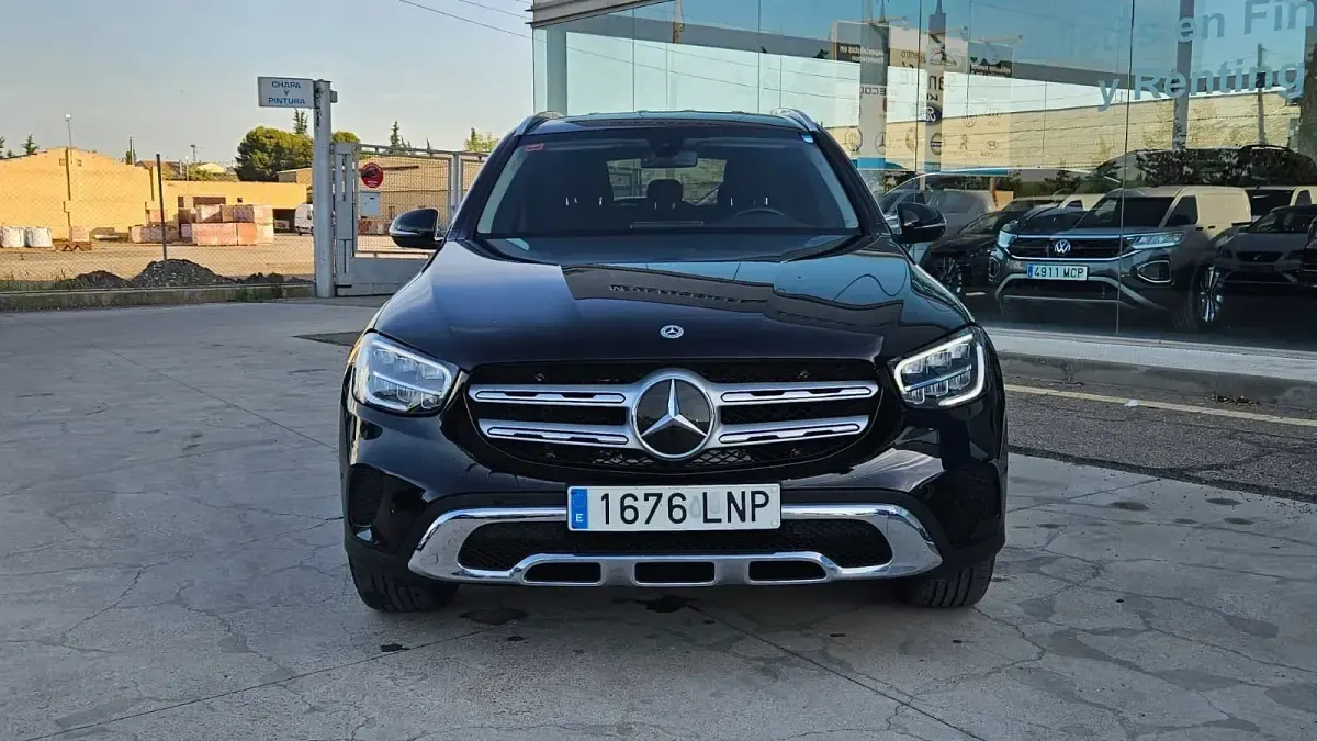 Usado Mercedes GLC220 194 CV (142 kW) 2021 Negro SUV