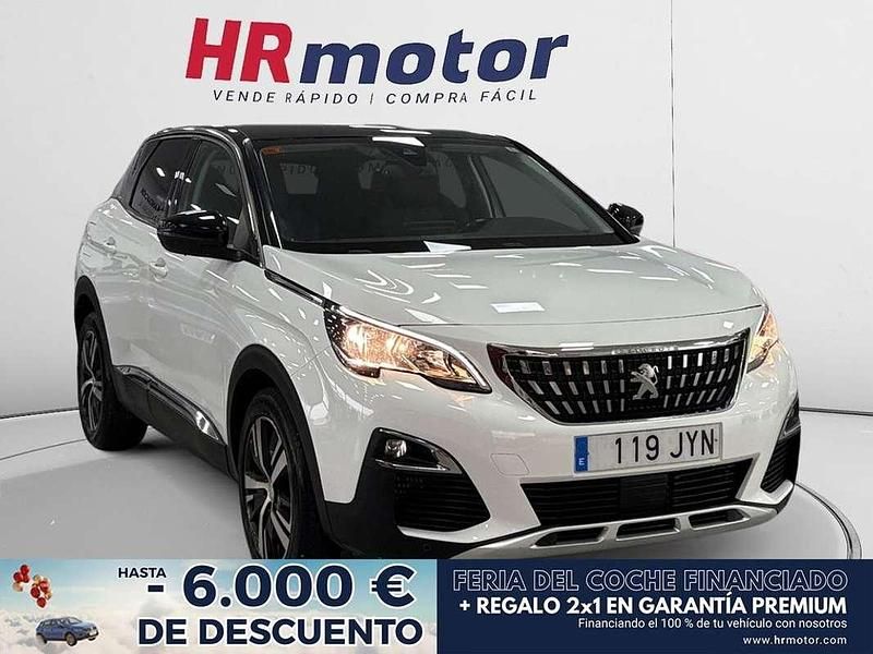 Blanco Usado 2017 Peugeot 3008 Allure SUV | 12.240 € (Buen precio) - Imagen 1/4