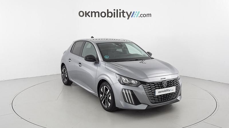 Usado Peugeot 208 Allure 100 CV (73 kW) 2024 Gris artense Utilitario
