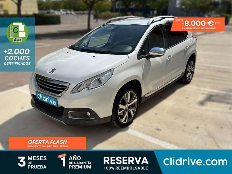 Blanco Usado 2016 Peugeot 2008 Allure SUV | 7990 € (Precio justo) - Imagen 1/3