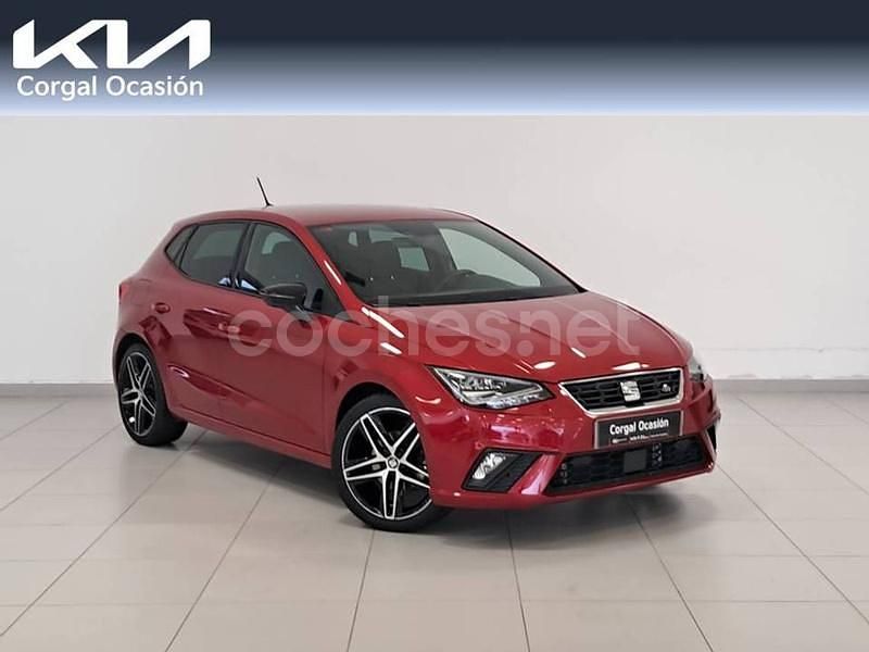 Usado Seat Ibiza FR 110 CV (80 kW) 2021 Rojo Berlina