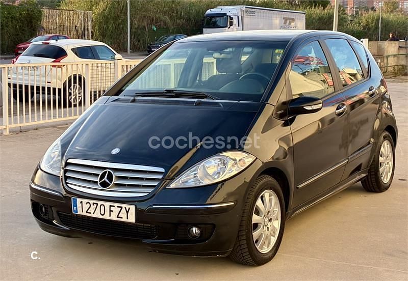 Negro Usado 2008 Mercedes A180 Elegance Monovolumen | 3200 € (Buen precio) - Imagen 1/4