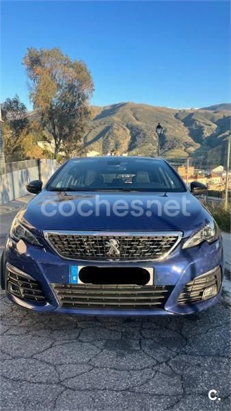 Violeta / lila Usado 2019 Peugeot 308 GT-line Familiar | 10.250 € (Super precio) - Imagen 1/4