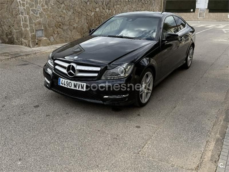 Usado Mercedes C250 204 CV (150 kW) 2013 Negro Coupe