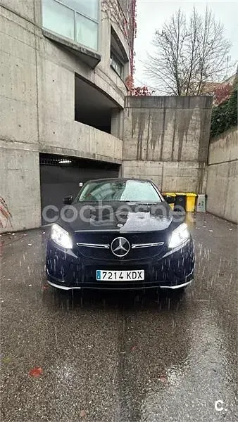 Usado Mercedes GLE43 AMG 367 CV (269 kW) 2017 Azul Coupe