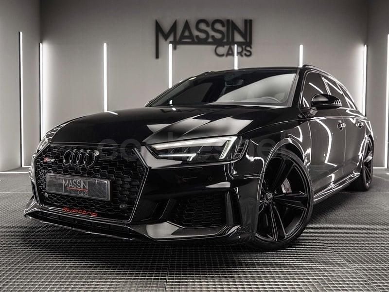 Usado Audi RS4 450 CV (330 kW) 2018 Negro Familiar