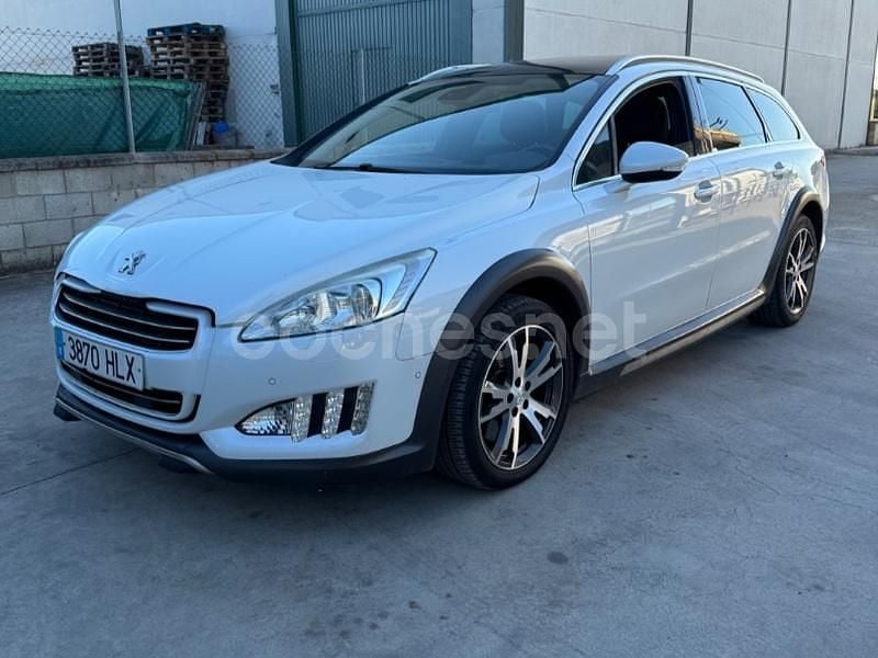 Blanco Usado 2012 Peugeot 508 RXH Familiar | 8499 € (Precio justo) - Imagen 1/4