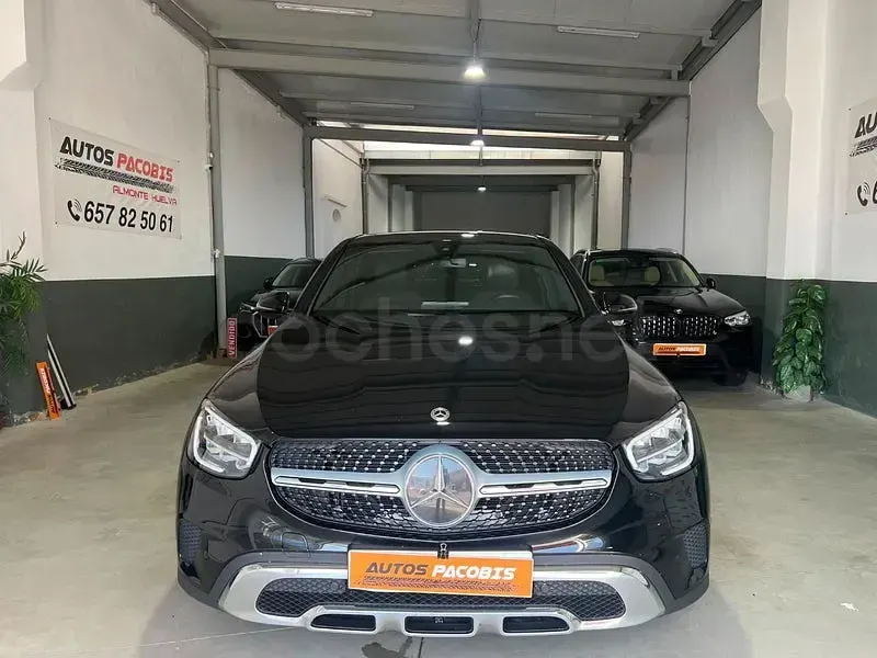 Usado Mercedes GLC200 163 CV (119 kW) 2022 Negro SUV
