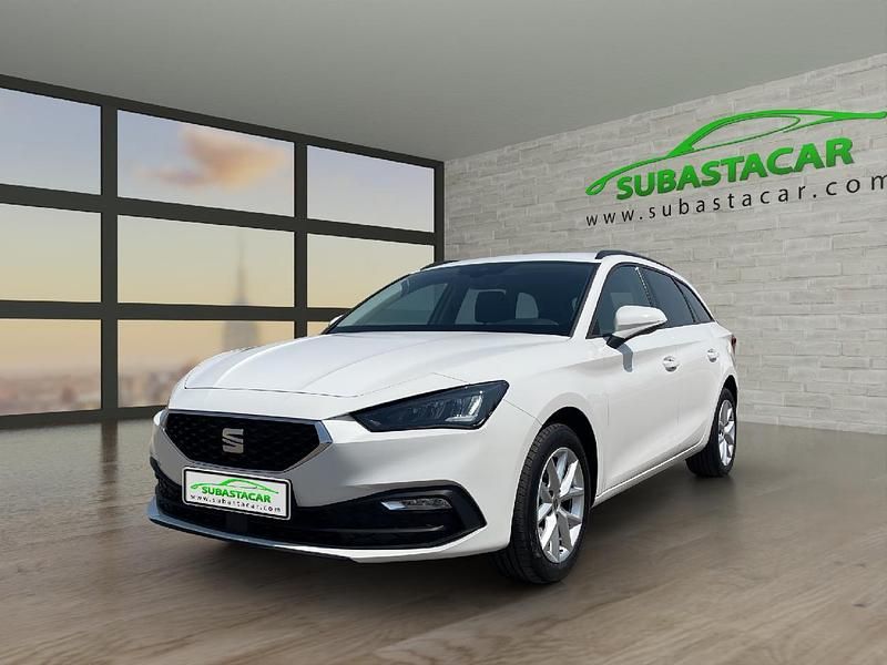 Blanco Usado 2021 Seat Leon Style Familiar | 12.025 € (Super precio) - Imagen 1/4