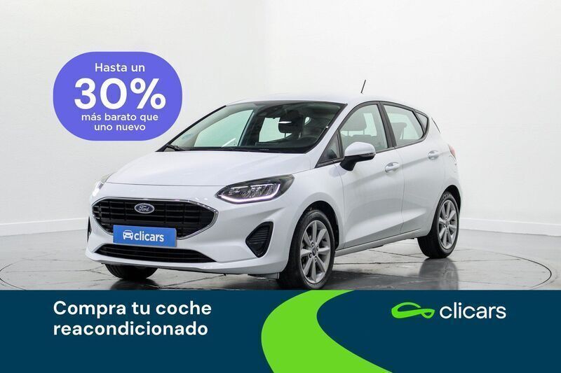 Blanco Usado 2022 Ford Fiesta Trend Utilitario | 12.290 € (Precio justo) - Imagen 1/4