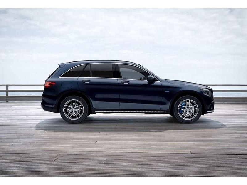 Usado Mercedes GLC350 320 CV (235 kW) 2016 Azul SUV