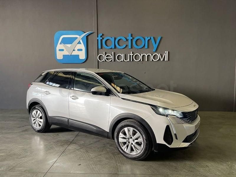 Usado Peugeot 3008 Active 130 CV (95 kW) 2021 Blanco SUV