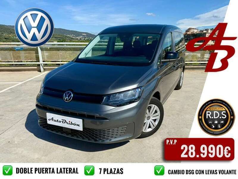 Gris Usado 2024 VW Caddy Maxi Monovolumen | 28.990 € (Buen precio) - Imagen 1/4