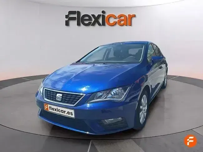 Usado Seat Leon Style 115 CV (84 kW) 2018 Azul