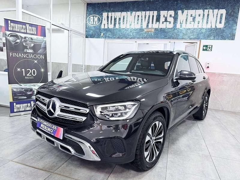 Usado Mercedes GLC220 170 CV (125 kW) 2020 Negro SUV