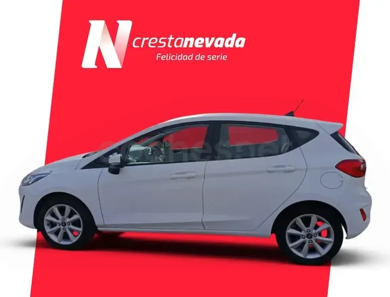 Usado Ford Fiesta Trend 85 CV (62 kW) 2020 Blanco Utilitario