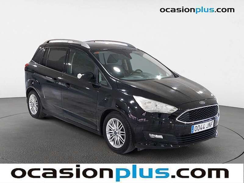 Negro Usado 2016 Ford Grand C-Max Trend+ Monovolumen | 13.750 € (Caro) - Imagen 1/4