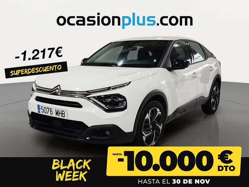 Blanco Usado 2023 Citroën C4 Feel Berlina | 13.390 € (Precio justo) - Imagen 1/4