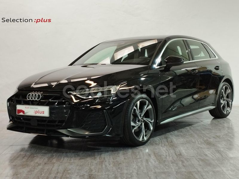 Negro Usado 2024 Audi A3 Sportback e-tron S-Line Berlina | 35.900 € (Caro) - Imagen 1/4
