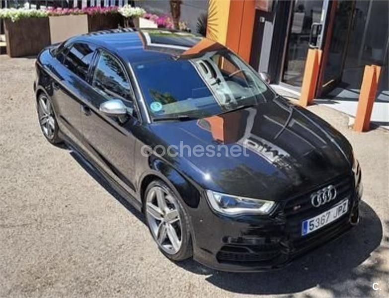 Usado Audi S3 300 CV (220 kW) 2014 Negro Berlina