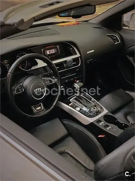 Usado Audi A5 Cabriolet S-Line 211 CV (155 kW) 2012 Blanco Descapotable