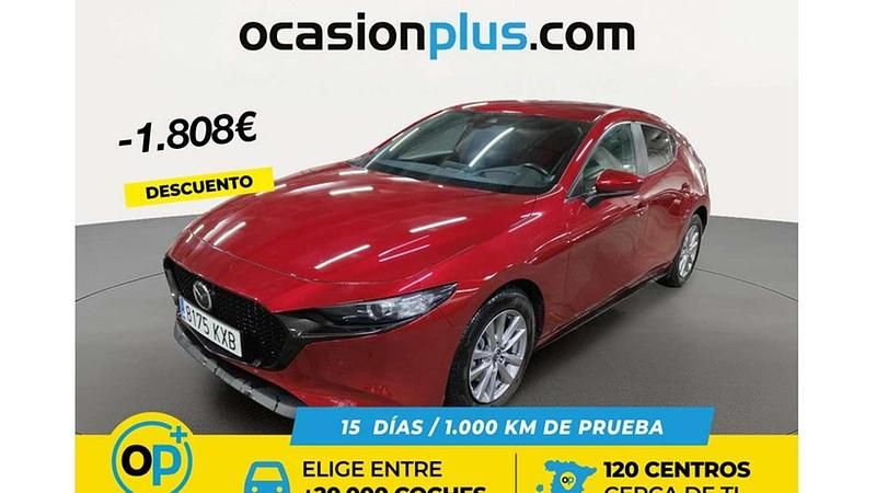 Usado Mazda 3 122 CV (89 kW) 2019 Rojo Utilitario