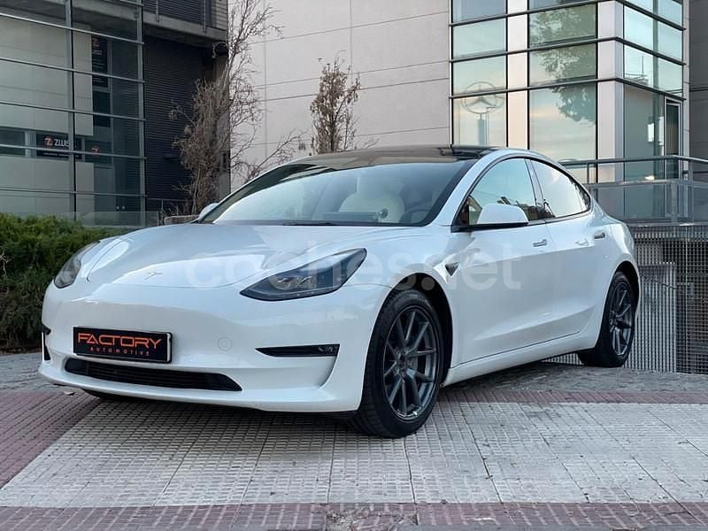 Eléctrico Usado 2022 Tesla Model 3 Berlina | 26.950 € (Buen precio) - Imagen 1/4