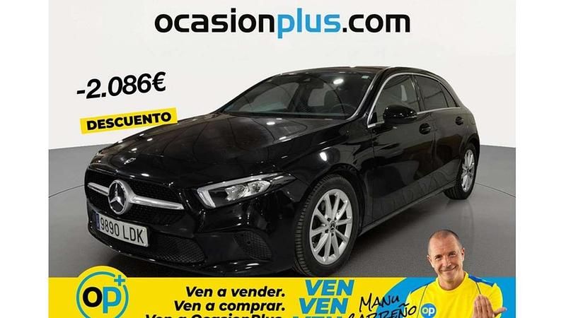 Usado Mercedes A200 150 CV (110 kW) 2019 Negro Utilitario