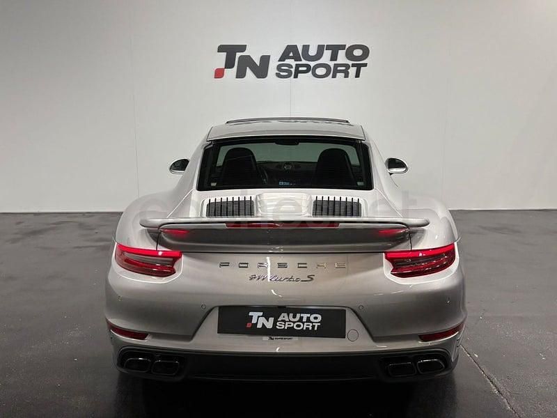 Usado Porsche 911 Turbo S 580 CV (426 kW) 2017 Gris / plata Coupe