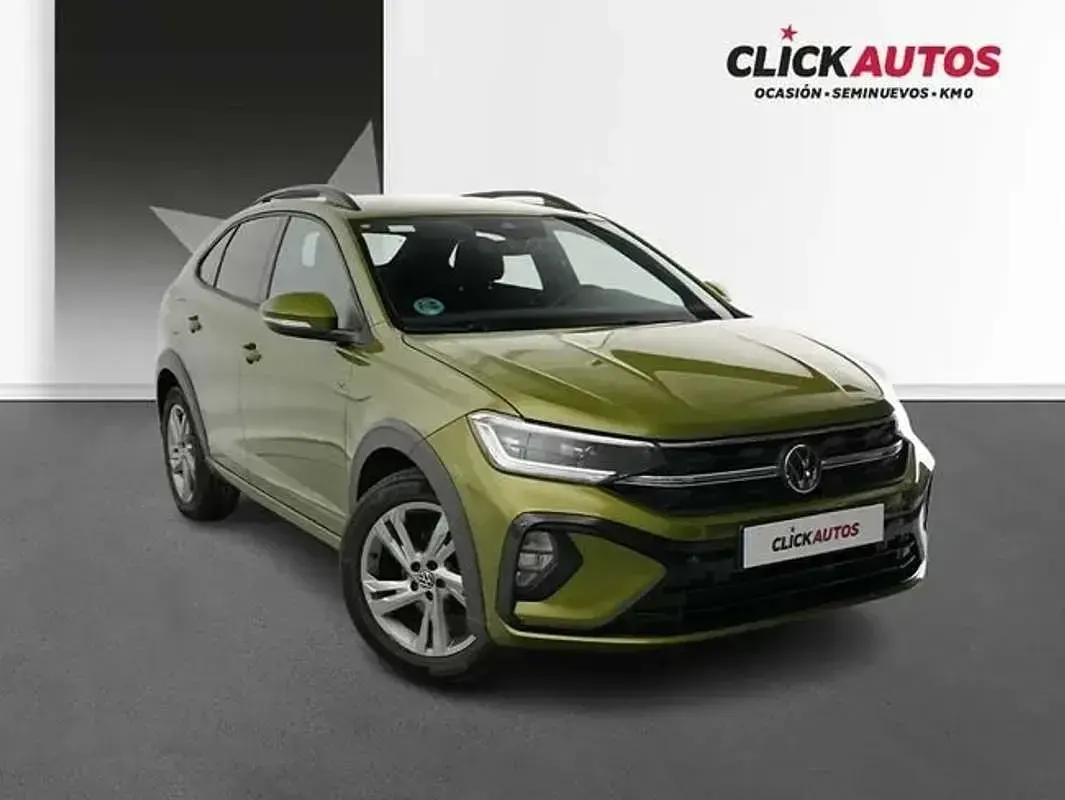 Usado VW Taigo R-line 116 CV (85 kW) 2024 Verde SUV