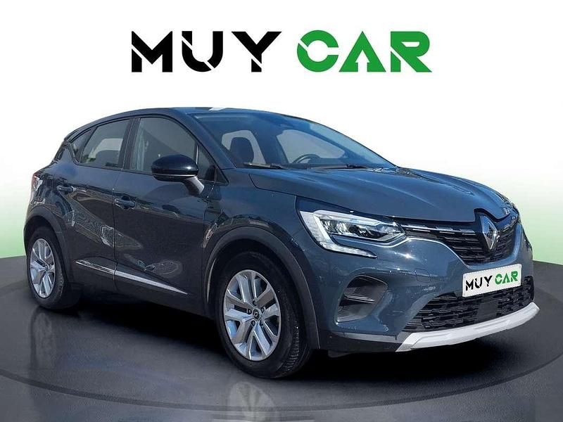 Usado Renault Captur Intens 95 CV (69 kW) 2020 Azul SUV