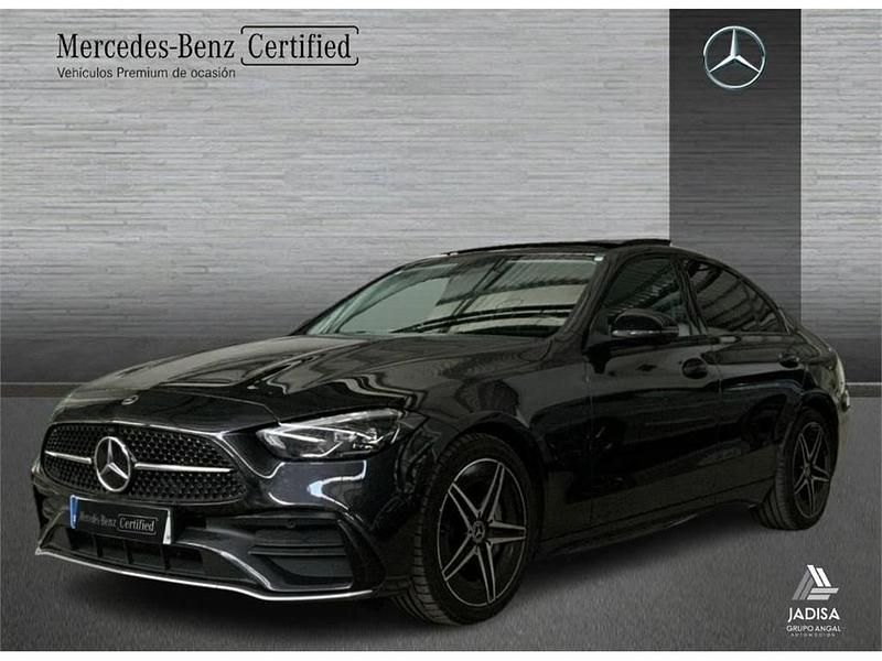 Usado Mercedes C220 AMG line 200 CV (147 kW) 2025 Gris Berlina
