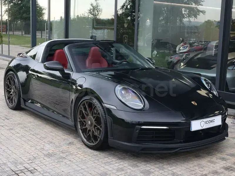 Usado Porsche 911 Targa 4S 450 CV (330 kW) 2020 Negro Descapotable